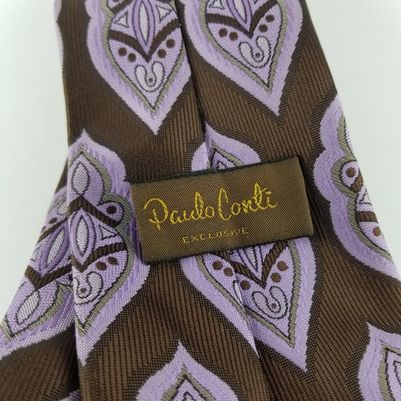 PAULO CONTI | vintage tie 56" - Picture 3 of 4